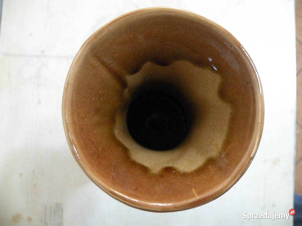 Wazon CERAMIKA KRAKOWSKA PROJ Marian Garga Lata Porcelana i szkło małopolskie Andrychów