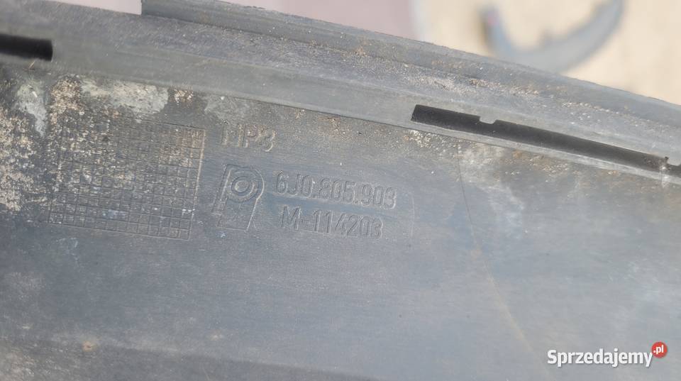 SPOILER DOKŁADKA ZDERZAKA PRZÓD SEAT IBIZA IV