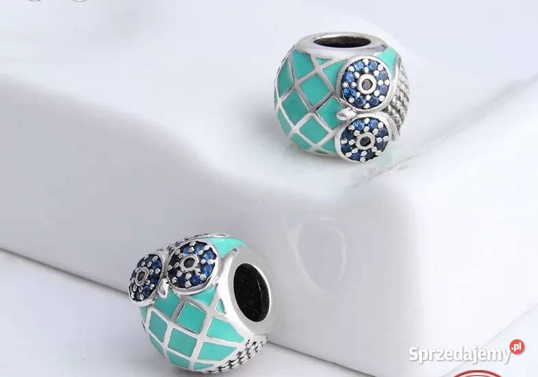 Pandora Charm koralik zawieszka sowa sowy 3 mazowieckie Warszawa