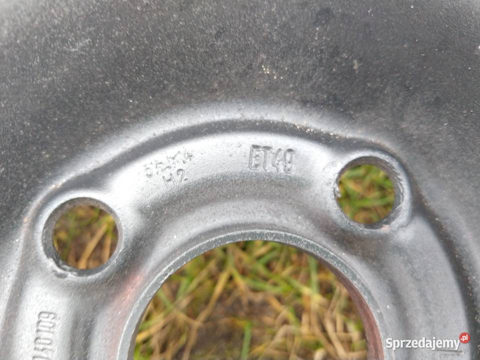 2 Felgi stalowe R 14 ET 49 Opel osobowe Lębork