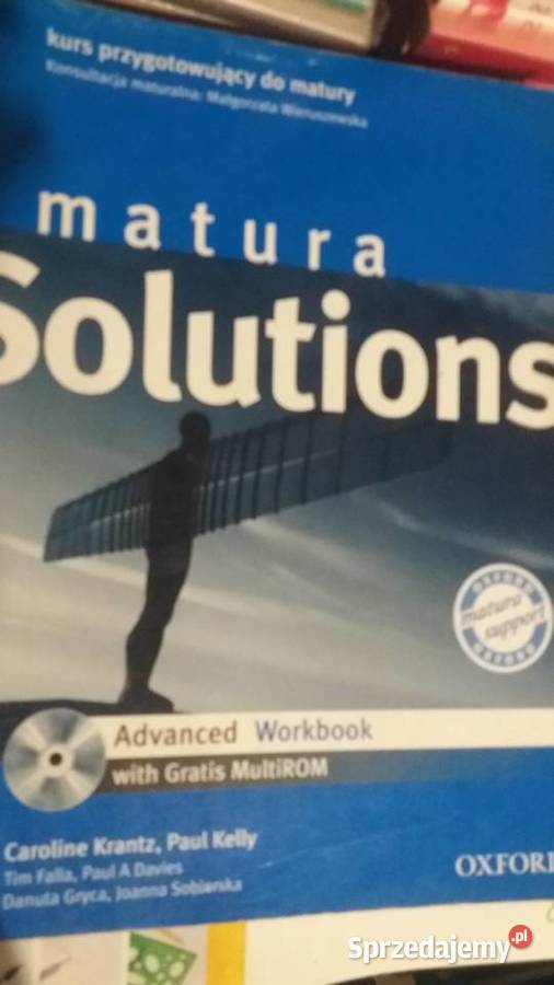matura solutions advanced workbook Warszawa sprzedam