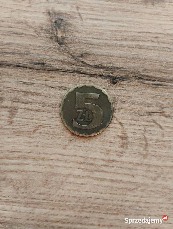 Moneta 5 z 1977 roku Nidzica
