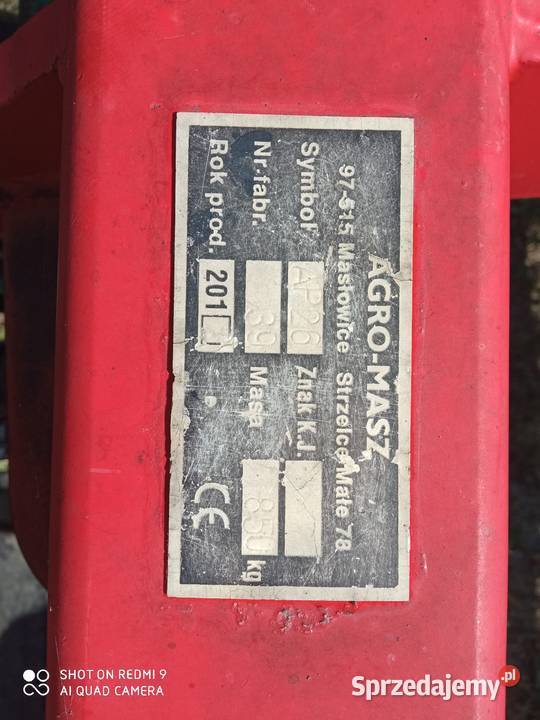 Agregat ścierniskowy gruber Agro Masz wielkopolskie Mikorzyn