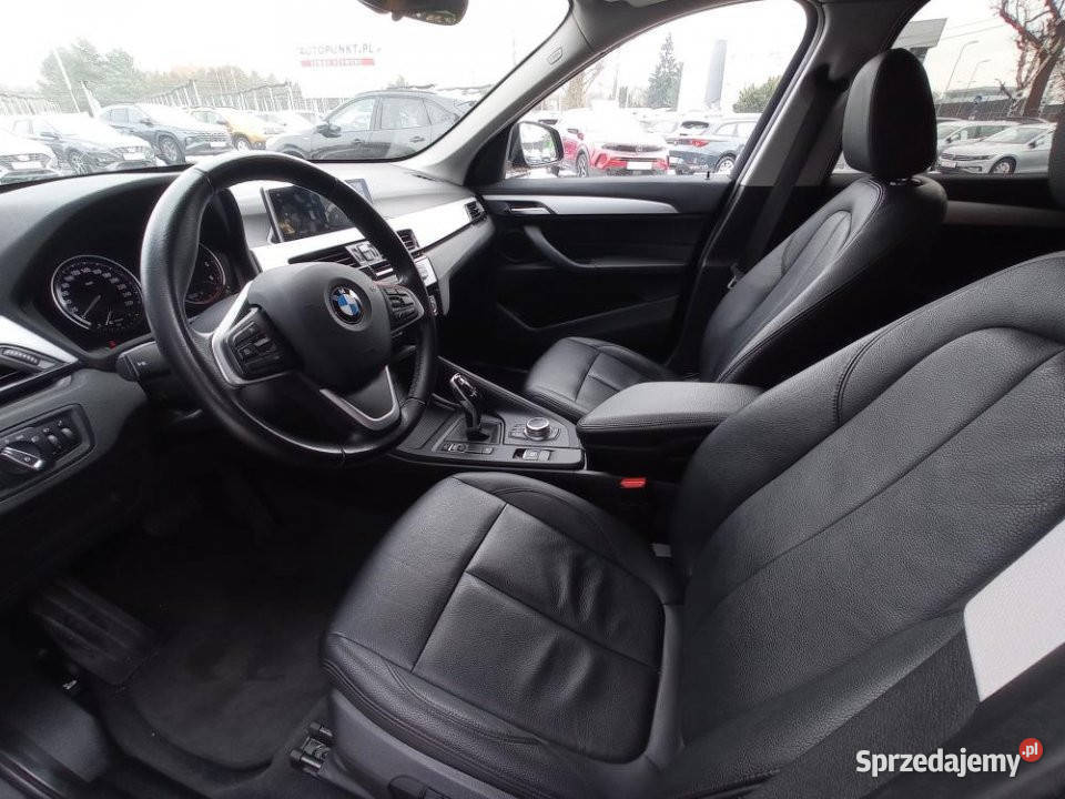 BMW X1 2021r FV23 Skóra PodgrzFotele nieuszkodzony Kraków