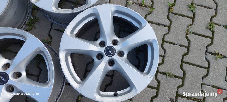 felgi 5x112 17 borbet audi vw skoda mercedes Średnica 17" Samochodowe mazowieckie Wesoła