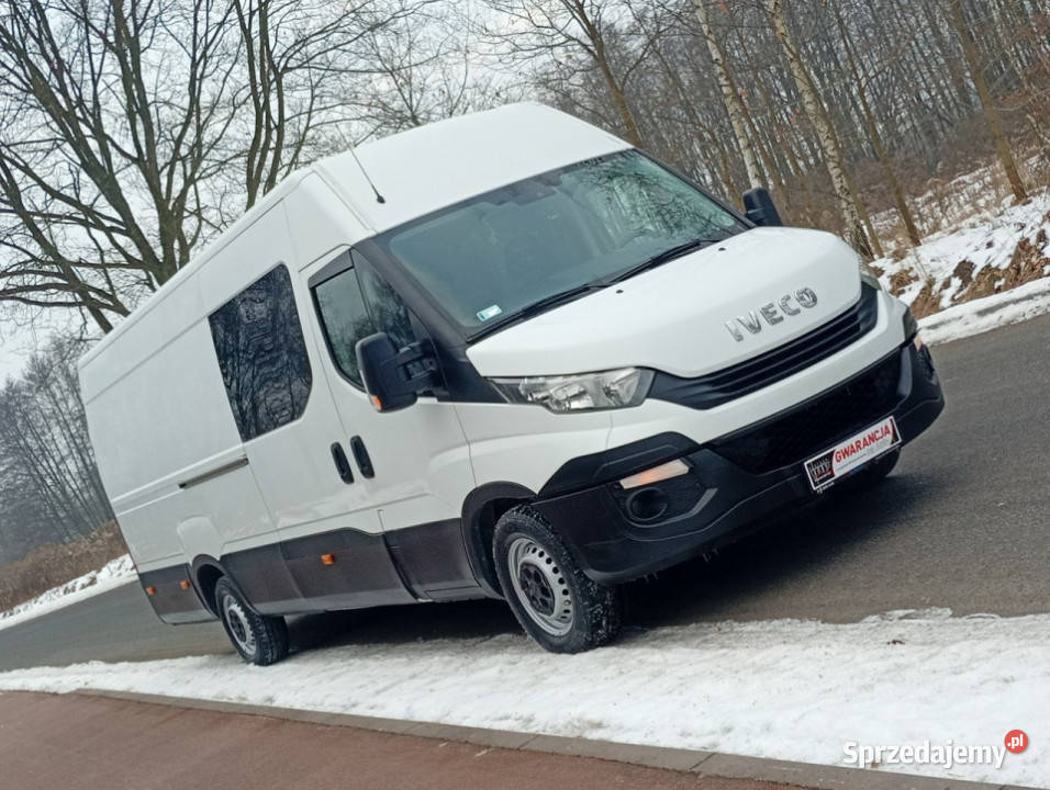 Iveco Daily 35S16 V brygadówka doka 7osób maxi Rok produkcji 2016 Chełm Śląski