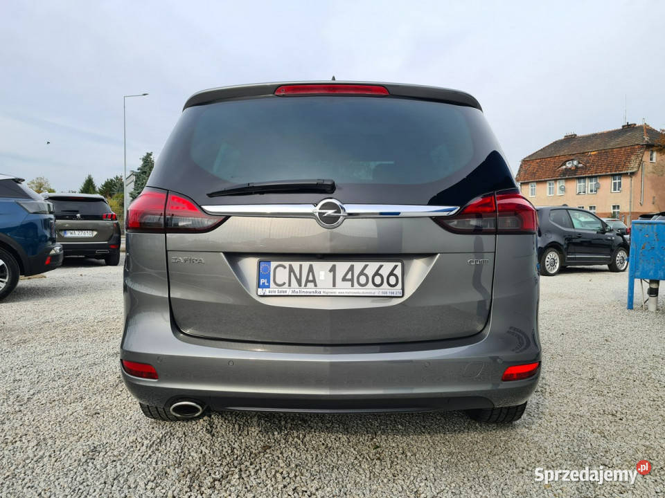 Opel Zafira 7Osób SzklanyDach Navi Kamera 2xPDC Wągrowiec sprzedam