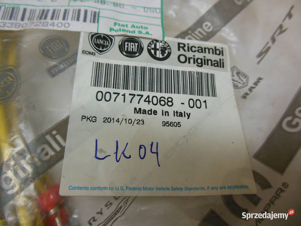 zestaw naprawczy wiazki OBD fiat alfa romeo