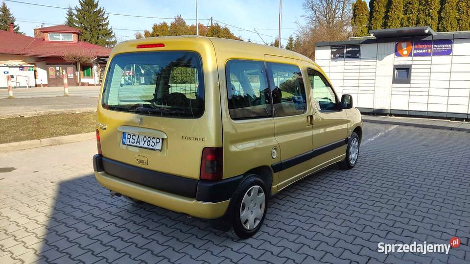Peugeot Partner Berlingo XT 2005r 20HDI 90 Rok produkcji 2005 podkarpackie Jasło