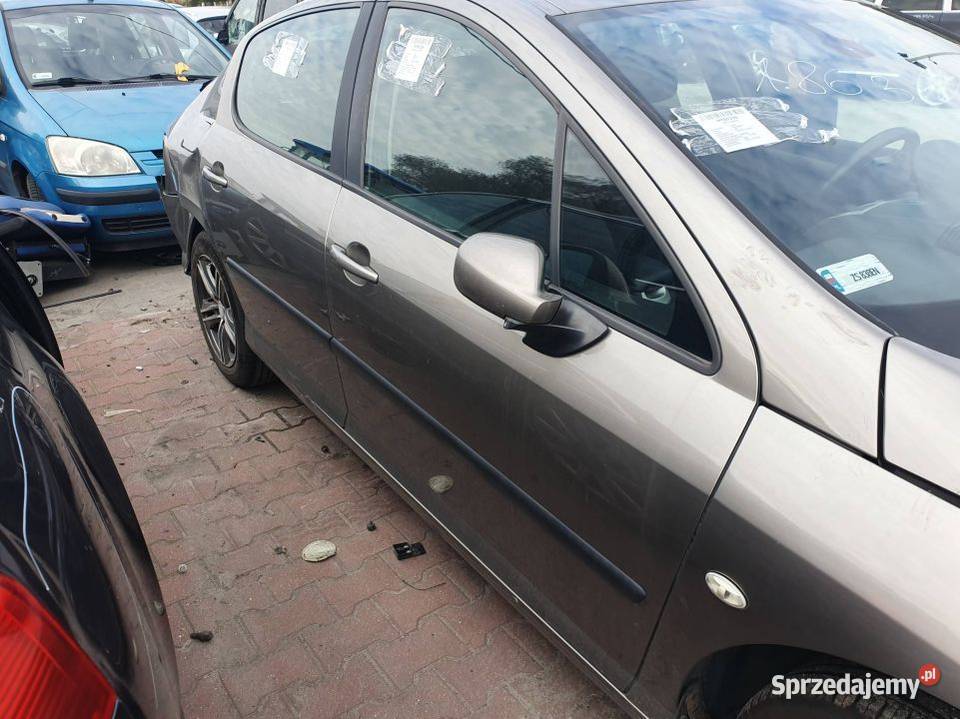 DRZWI PRAWE PRZÓD PEUGEOT 407 KDA Lipno sprzedam