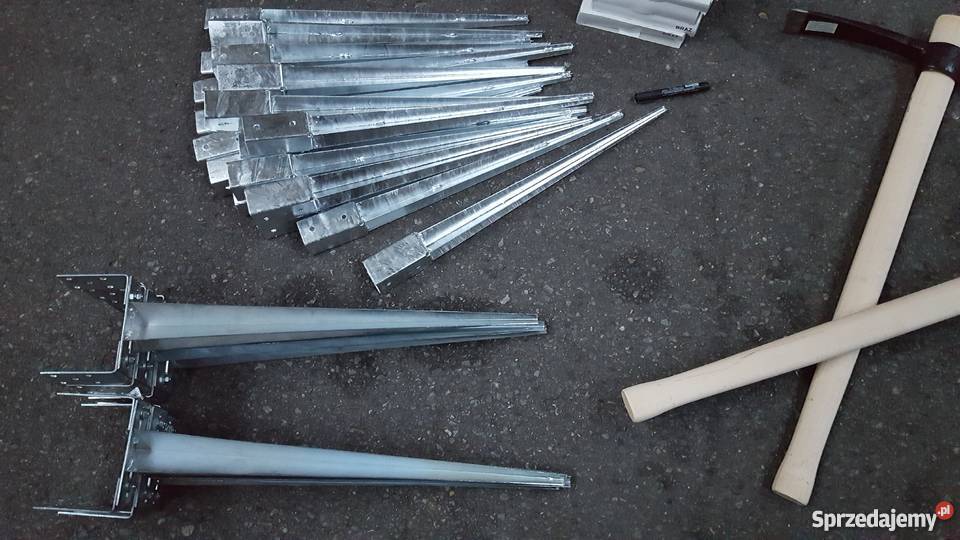 Kotwa do słupka 165 do wbijania w ziemię warmińsko-mazurskie Olsztyn sprzedam