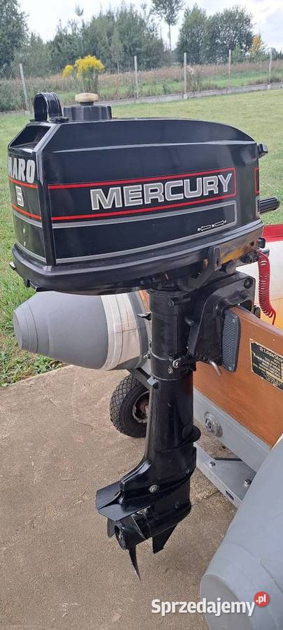PONTON Z SILNIKIEM MERCURY 5 DODATKI Niemianowice