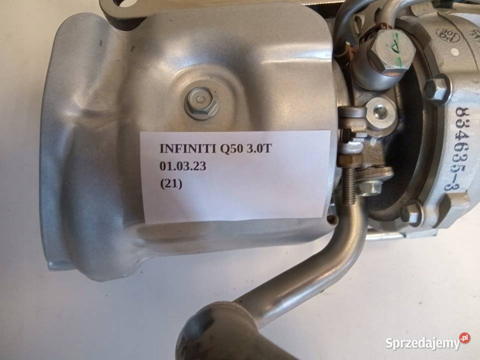 RURKA PRZEWÓD TURBOSPRĘŻARKI INFINITI Q50 Q60 turbosprężarki Nowy Tomyśl sprzedam