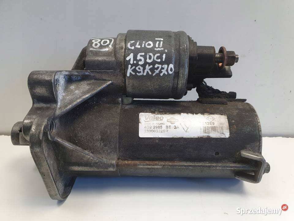 Renault Clio III 15 DCI ROZRUSZNIK Valeo Janów