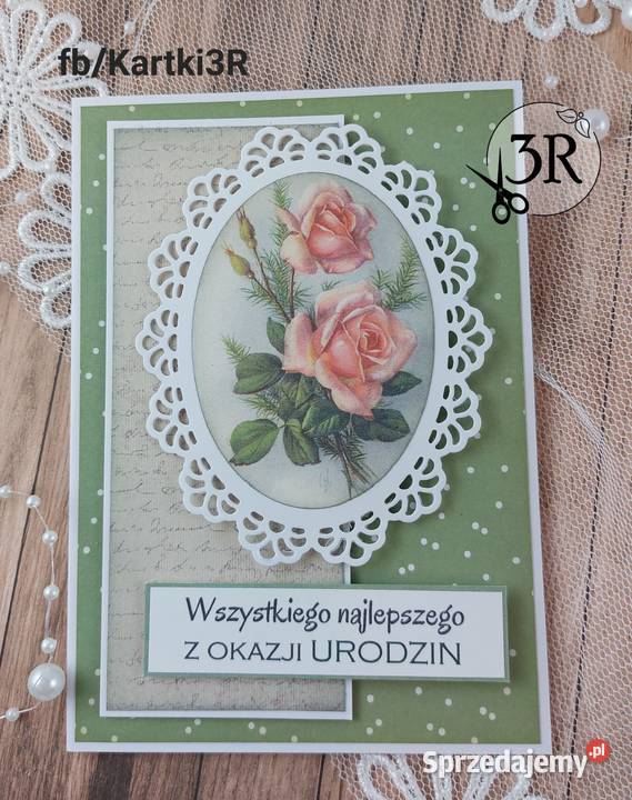 Kwiatowej kartki urodzinoweróżne wzory Zbójno