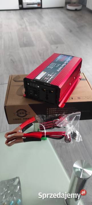 Przetwornica napięcia 12V230V 500W1000W czysty mazowieckie Siedlce
