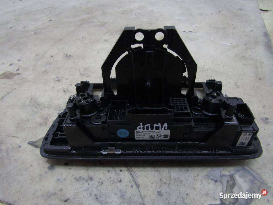 PANEL KLIMATYZACJI NAWIEWU RAMKA RADIA VW UP