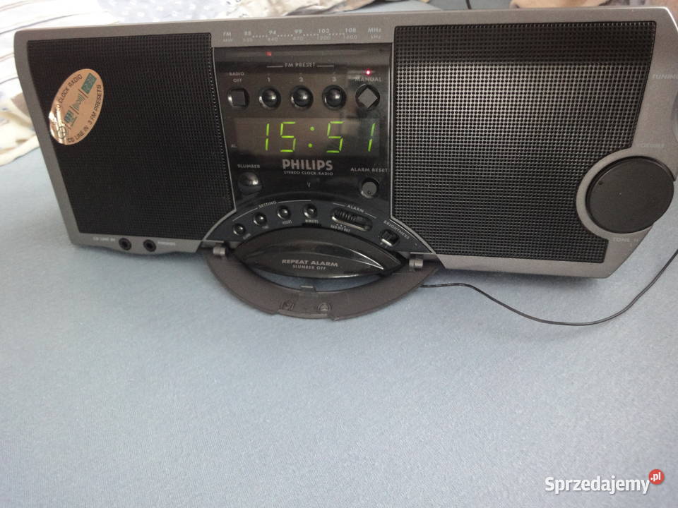 Radiobudzik stereo Philipsklasyk z lat 80tych Kraków