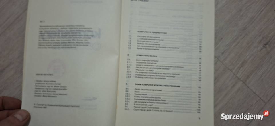 1 wydanie Kultowa Komputery osobiste 1987 Madej Łęczyca
