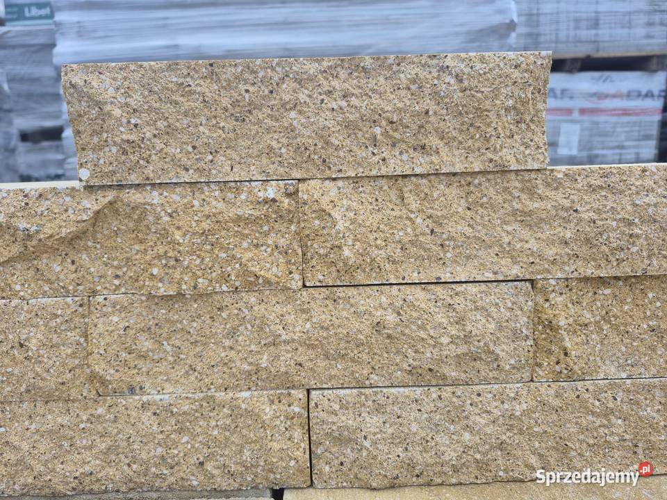 Palisada Betonowa Łupana Cegła Murek Obrzeże Kostka brukowa Wielogóra sprzedam