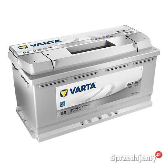 Akumulator Varta Silver Dynamic H3 100Ah830A Akumulatory małopolskie Zakopane sprzedam