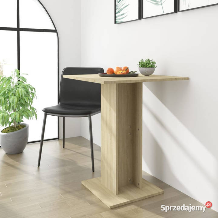 Stolik bistro dąb sonoma 60x60x75 materiał Dom i Ogród mazowieckie Warszawa