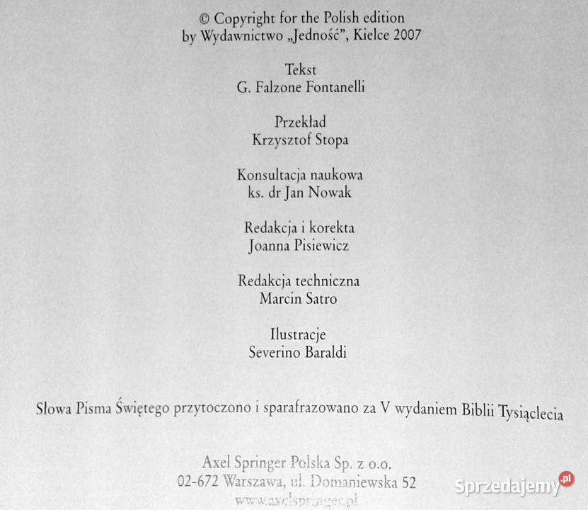 Biblia dzieci StaryTestament Chełm