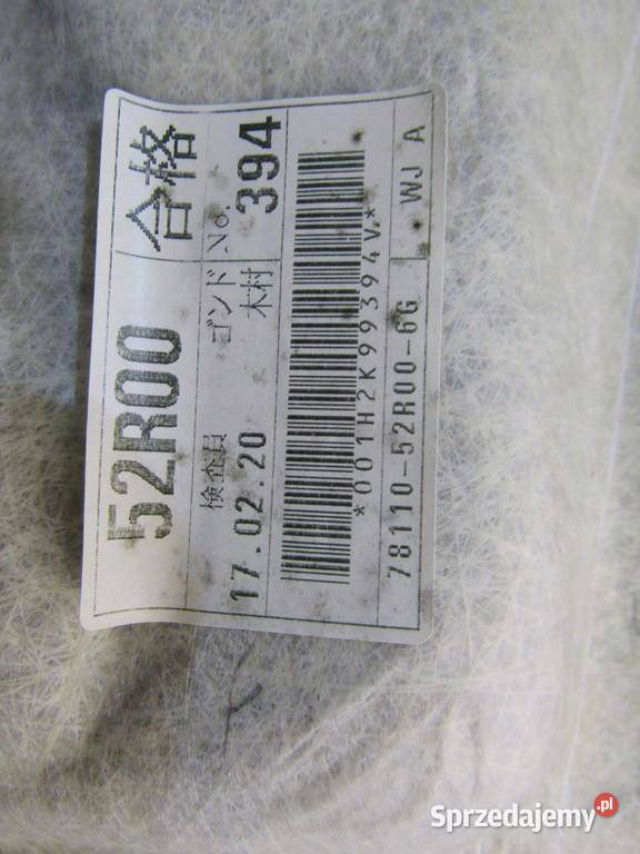 PODSUFITKA SUZUKI SWIFT VI MK8 52R00 osobowe Podsufitki
