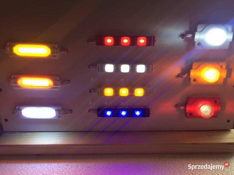 Moduł LED SMD 12V hermetyczne IP65 różne kolory Poznań