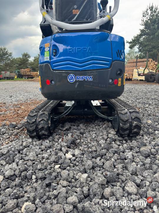 Minikoparka Rippa R15 ECO Kubota D722 TRANSPORT śląskie Brudzowice