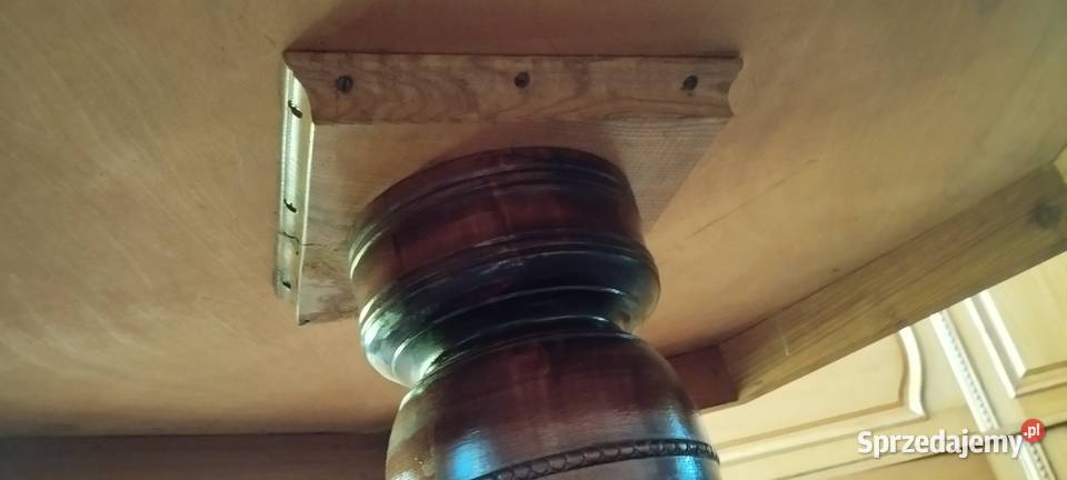 Piękny duży drewniany stół do jadalnisalonu Stoły warmińsko-mazurskie Olsztyn