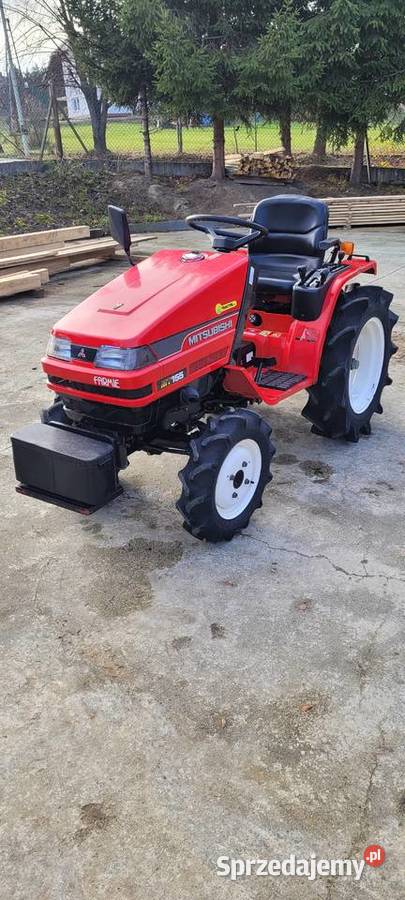 Traktorek Mitsubishi MT155 glebogryzarka Skrzynia biegów Manualna