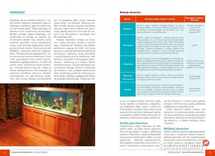 Atlas ryb akwariowych Maja Prusińska kujawsko-pomorskie Osięciny