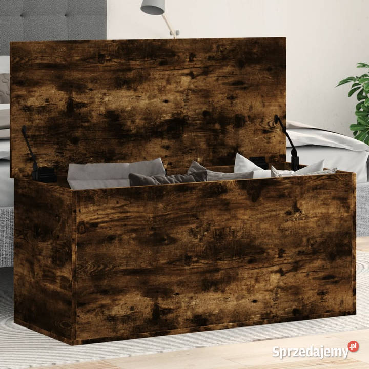 Skrzynia przydymiony dąb 100x42x46 materiał mazowieckie Warszawa