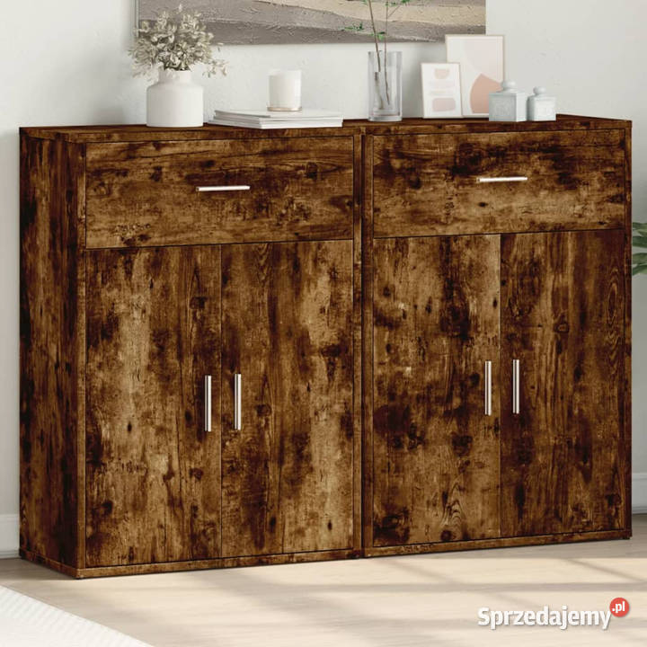 Szafki 2 przydymiony dąb 60x30x84 WM3276599 mazowieckie