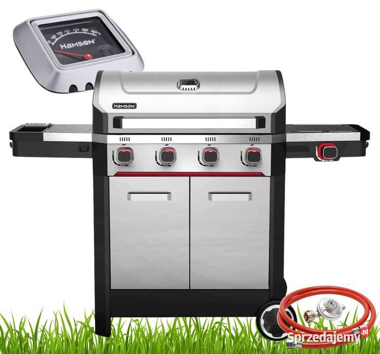 Grill Gazowy Ogrodowy ŻELIWNY Ruszt Nierdzewny Gorlice