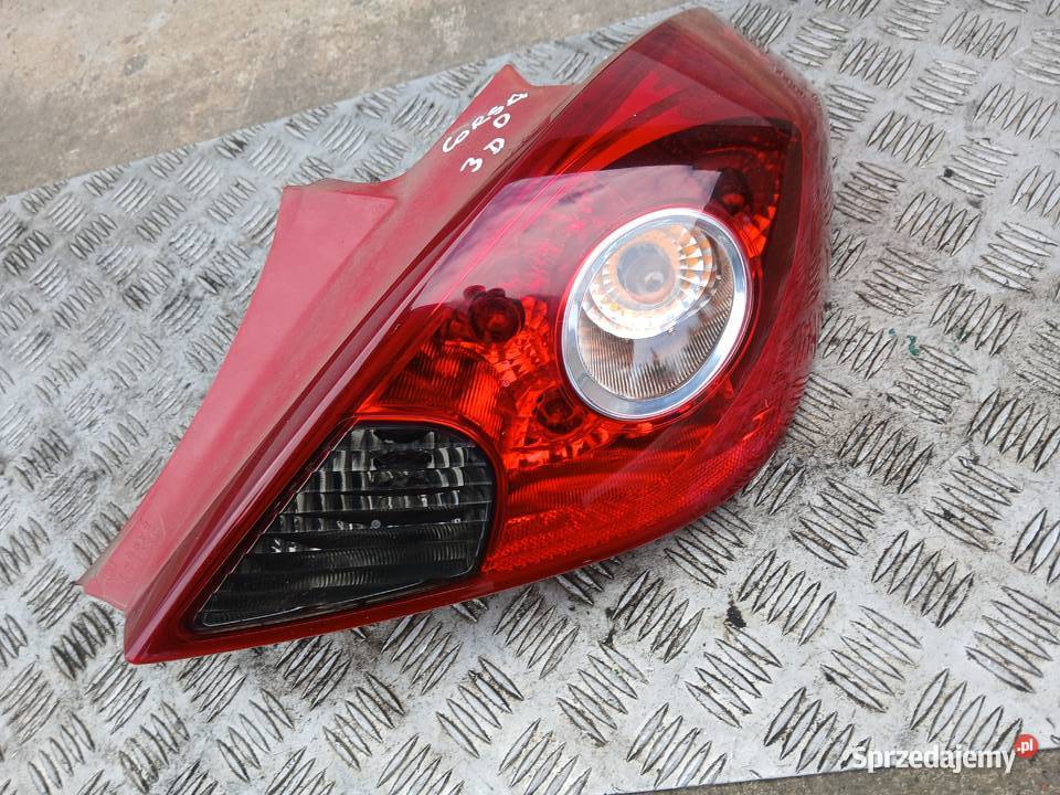 Lampa prawa tylna Opel Corsa D 4 EU 3D 0611r Radłów