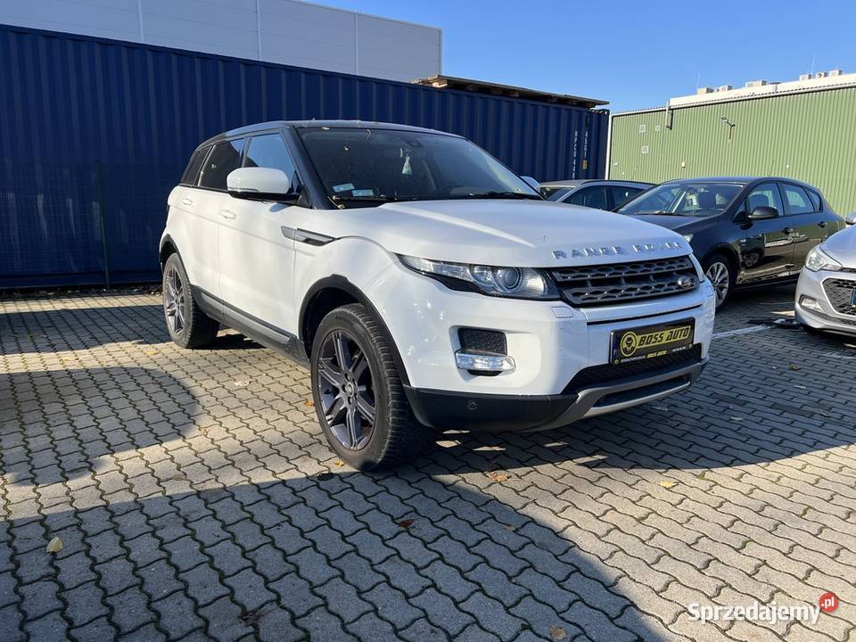 Land Rover Range Rover Evoque 2013 nieuszkodzony mazowieckie Warszawa