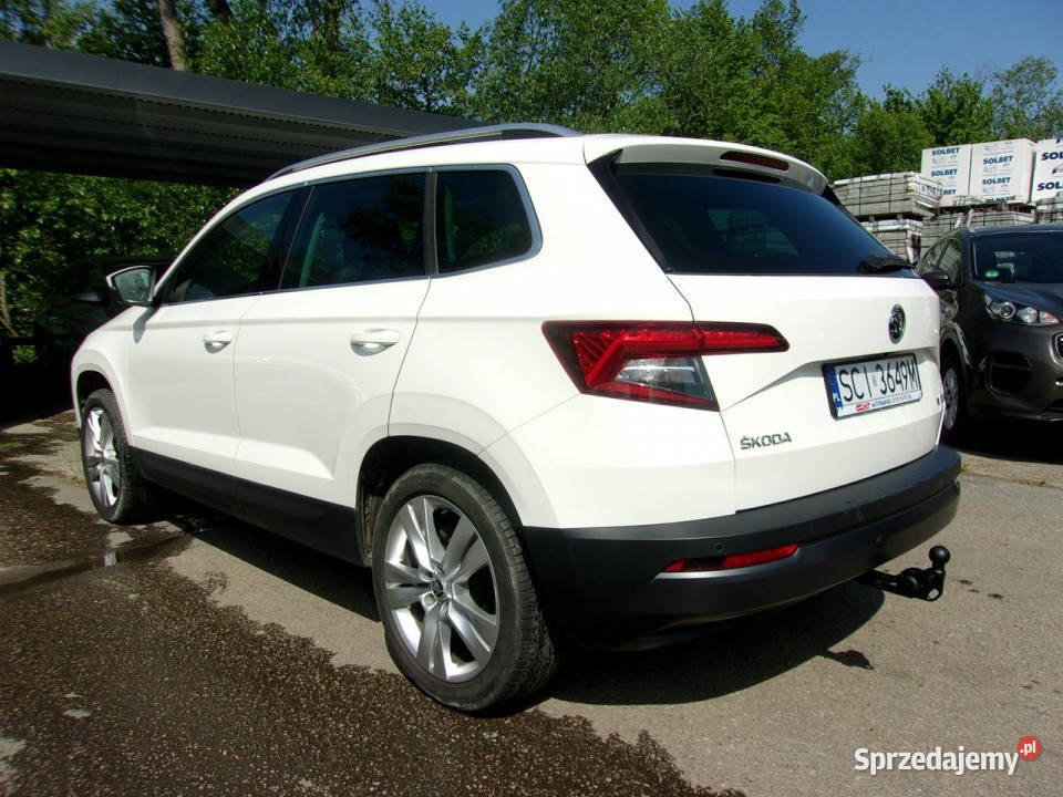 koda Karoq Klimatronic 2x Hak CarPlayAndroidAuto światła LED Cieszyn sprzedam