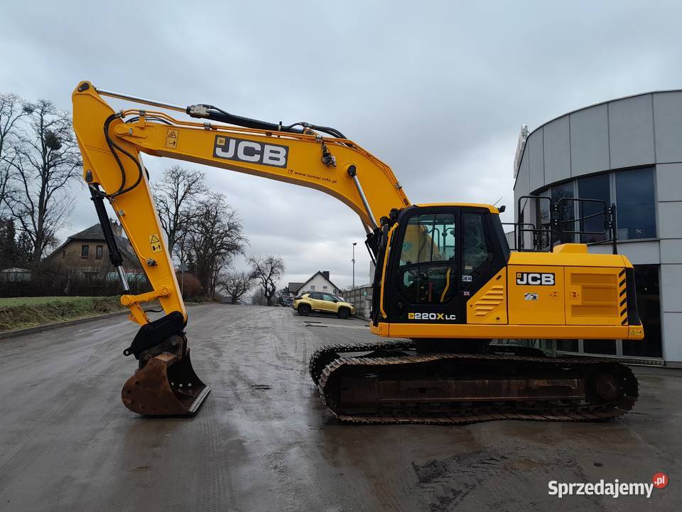 KOPARKA GASIENICOWA JCB 220X 24 TONY CAT KOMATSU Koparki Krotoszyn