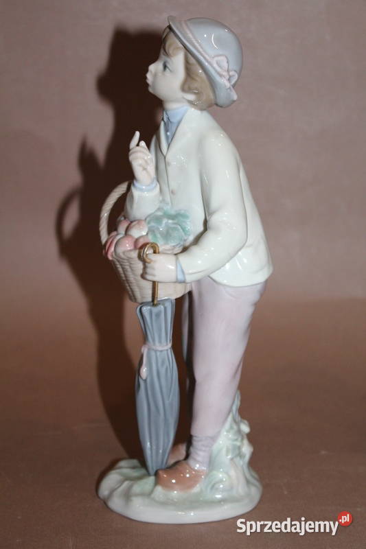 Figurka chłopiec z parasolką Lladro 300 FiaF zachodniopomorskie sprzedam