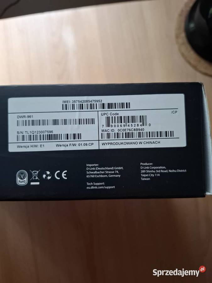 Router stacjonarny DLink DWR961 4G LTE Stargard