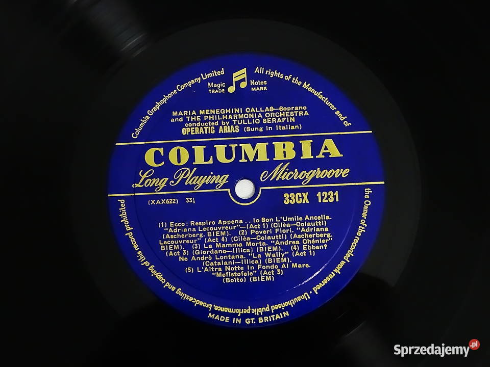 Maria Meneghini Callas Sings Operatic Arias Biłgoraj