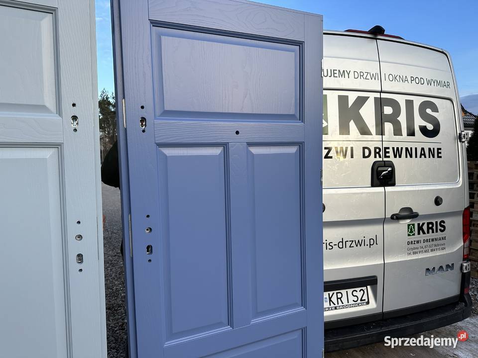 Drzwi zewnętrzne wewnątrzklatkowe RĘKI CAŁA Grzybno
