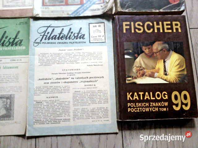 Katalog znaczków FISCHER 99 zeszyty Filatelista miękka Poradniki, albumy i reportaże Zakopane