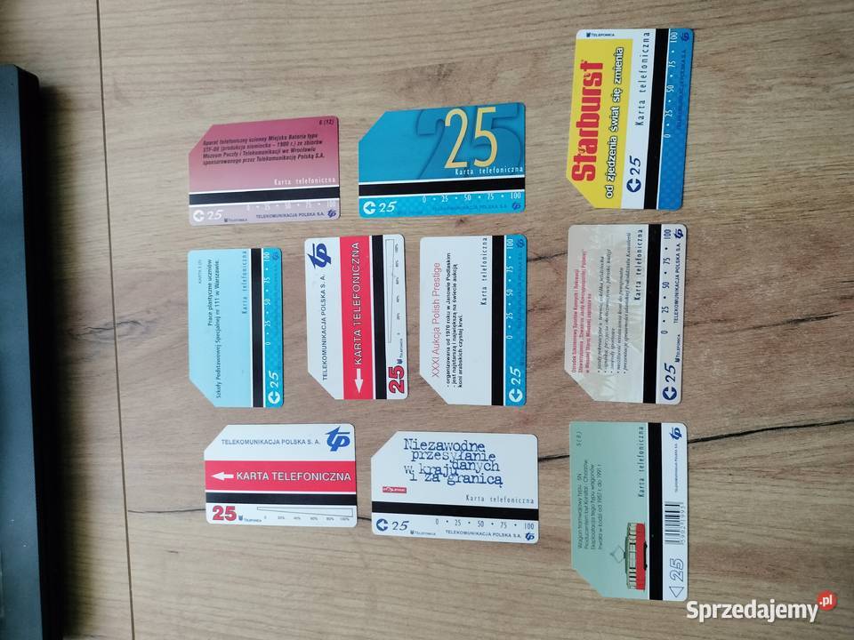 Karty telefoniczne lata 90 14 kredki kogut Choszczno