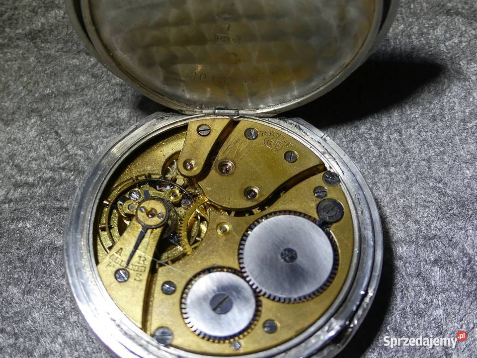 Srebrny zegarek kieszonkowy Szczecin