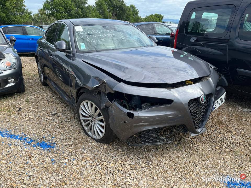 ALFA ROMEO Giulia 22 JTD 180 Lusso Q4 ET714 Wrocław