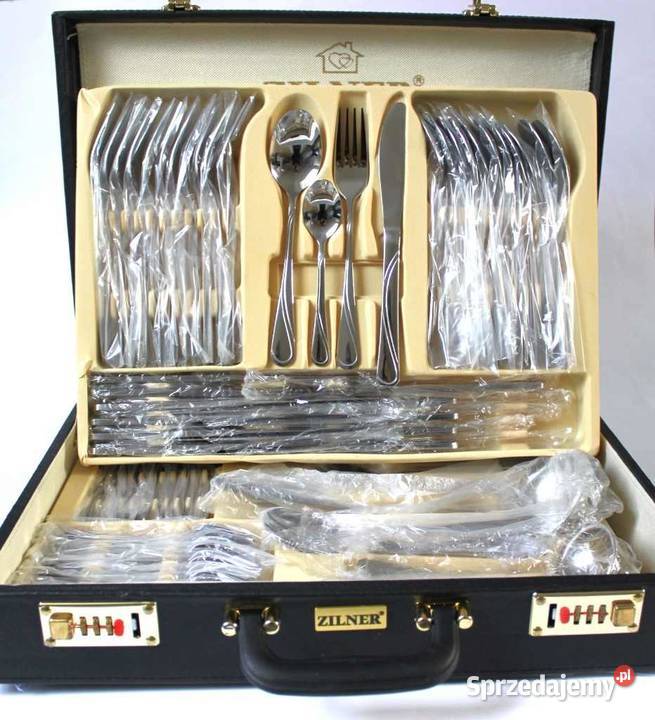 Walizka sztućce czarna Łódź