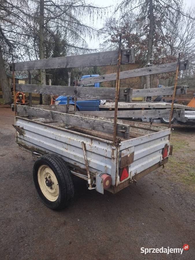 Przyczepka tz4k wywrotka minitraktorek ogrodowy 1 Krosno Odrzańskie sprzedam